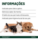 Periovet Spray 100 Ml - Vetnil - Tratamento Tartaro Sabor Menta
