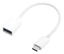 Cabo Usb Femea X Tipo C Macho Otg