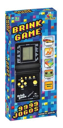 Vídeo Game De Bolso Portátil Com Jogos Clássico Cobra Tétris Cor Preto