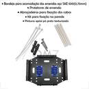 Mini Dio Em Aço 6fo Sc Ou 12fo Lc - Preto