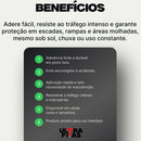 Fita Adesiva Antiderrapante 50 mm X 30 metros - Preta