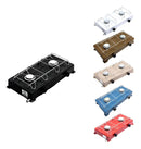 Fogão Portátil 2 Bocas Camping Camper Cores Variáveis