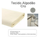 Tecido Algodão Cru 160gr M2 Larg 1,60 (1 Metro) Cor Bege Desenho do tecido Liso
