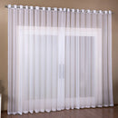 Cortina Lima 4 Metros X 2,80m Voil Quarto Janela Porta Branco