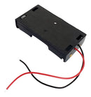 Suporte Porta 2 Pilhas Aa Com Rabicho - Para Projetos