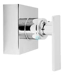 Acabamento Quadrado Registro Luxo 1/2 A 3/4 Deca Similares Acabamento Brilhante Cor Prateado