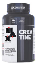 Creatine Max Titanium Suplemento Alimentar de Creatina Monohidratada 120 Capsulas
