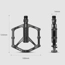 Pedal Plataforma Alumínio Rosca Grossa 9/16 Promend MTB BMX Bike Pd-m29 Rolamento DU (Bucha)