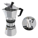 Cafeteira Italiana Alumínio 9 Xícaras 450ml Cor Aço inoxidável