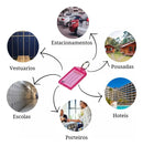 Chaveiro com Etiqueta Organizador Waleu 50 Unidades