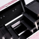 Maleta De Maquiagem Profissional Anna Make R210 Vazia Rosê