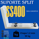 Suporte Para Ar-condicionado Split - Ss400 - Split De 7.000 A 12.000 Btus - NÃO SERVE PARA MAQUINAS BARRIL - Chapa 1,2 Mm - Reforçado - Só Suporte