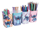 Porta Canetas Stitch 4 Peças Plasútil