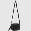 Bolsa Transversal Media E Bolsa Pequena Com Mini Carteira kit bolsas Pretas Selten