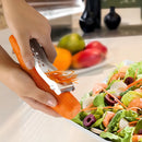 Descascador Ralador Fatiador Manual Espaguete Legumes 5 Em 1