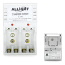 Allight Kit 8 Pilhas Recarregáveis Aa/aaa + Carregador Rápido A-612 Bivolt