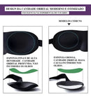 Mascara De Olhos, Para Ter Um Sono Tranquilo E Confortável Cor Preto