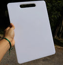 Tábua De Corte Carne Profissional Branca Açougue Restaurante Cozinha Industrial Resistente Higiênica Fácil Limpeza Material Durável Qualidade Superior Ponte Lar Utilidades