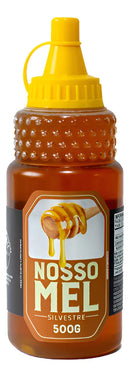 Melbras Nosso Mel Silvestre 500 g Bisnaga Tradicional — Puro e Natural