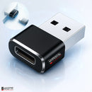 Adaptador Plug Usb C Fêmea Para Usb Macho Ultra Rápido Marca Chrome Technology