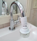 Chuveirinho Arejador 360º Para Torneiras Sem Rosca Branco