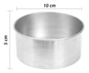 Kit 10 Forma Assadeira Bento Bolo Cake 10 X 5 Alumínio F72