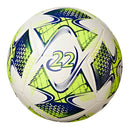 Bola De Futsal Slick 22 Topper Cor Branco/Amarelo Neon/Azul