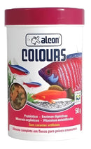 Ração Peixe Alcon Colors Flocos 50g Realça a Cor Completo