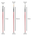 Kit 15 Pincéis Decoração De Unhas Gel Nail Art Profissional Pincel Unha Manicure Alongamento