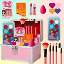 Estojo De Maquiagem Infantil Kit Combo Maleta Excluisiva