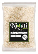 Aveia Em Flocos Finos 1kg Sem Glúten - Niyati D