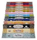 Incenso Nag Champa Kit Linha Completa 14 Aromas 14 Caixas Fragrância Sortidos