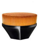 Mini pincel mágico hexagonal base maquiagem cor preto