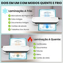 Plastificadora Laminadora A4 , Fria/quente Laminadora, Velocidade 280 Mm/min, Abs Anti-travamento, Com 9 Folhas Para Laminação, Ideal Para Escolas E Casas