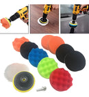 Kit Polimento Automotivo 3 Pol. 12pçs Boinas P/ Furadeira