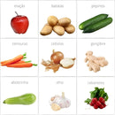 Descascador Ralador Fatiador Manual Espaguete Legumes 5 Em 1