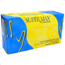 Luvas descartáveis Supermax Premium quality procedimento cor branco tamanho P de látex com pó x 100 unidades