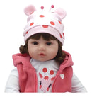VXN Boneca Bebe Reborn Silicone Realista 48cm