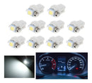 Kit 10 Lampada T5 B8.5 D Painel Led Branca Atacado Branco T5 B8.5 12 Volts