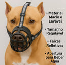 Focinheira Pitbull Cachorros Grandes Silicone