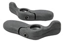 Bar End Chifre Bike X-Plore Premium Absolute Ergonomic 126mm Preto Conforto
