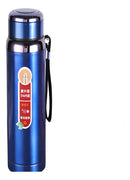 Garrafa Térmica Inox 1000ml Squeeze Camping Vedação Água Cor Azul