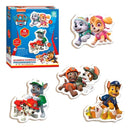 4quebra Cabeça Patrulha Canina Progressivo 6-8-10-12 Madeira