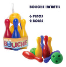 Jogo De Boliche Colorido Sortido 7001 - Cardoso Toys