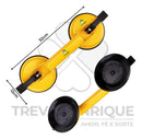 Duas Ventosa Dupla Vacuo Pisos Porcelanato Marmore 80 - 90kg