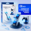 Base Carregador Ps5 Carregador Controle Duplo Playstations 5 Oivo Fergusom