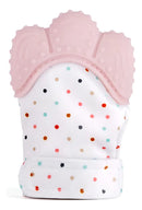 Luva Mordedor Bebê Luvinha Silicone - 1 Und Cor Rosa
