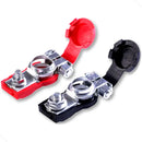 Kit Terminal Polo Baterial Ajustável C/ Isolador Cabo 10/25