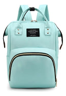 Mochila Maternidade Bolsa Térmica Bebê Menino Menina Cor Verde-água