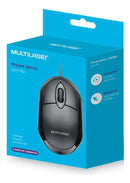 Kit Teclado E Mouse Com Fio Multilaser Conexão Usb Tc309